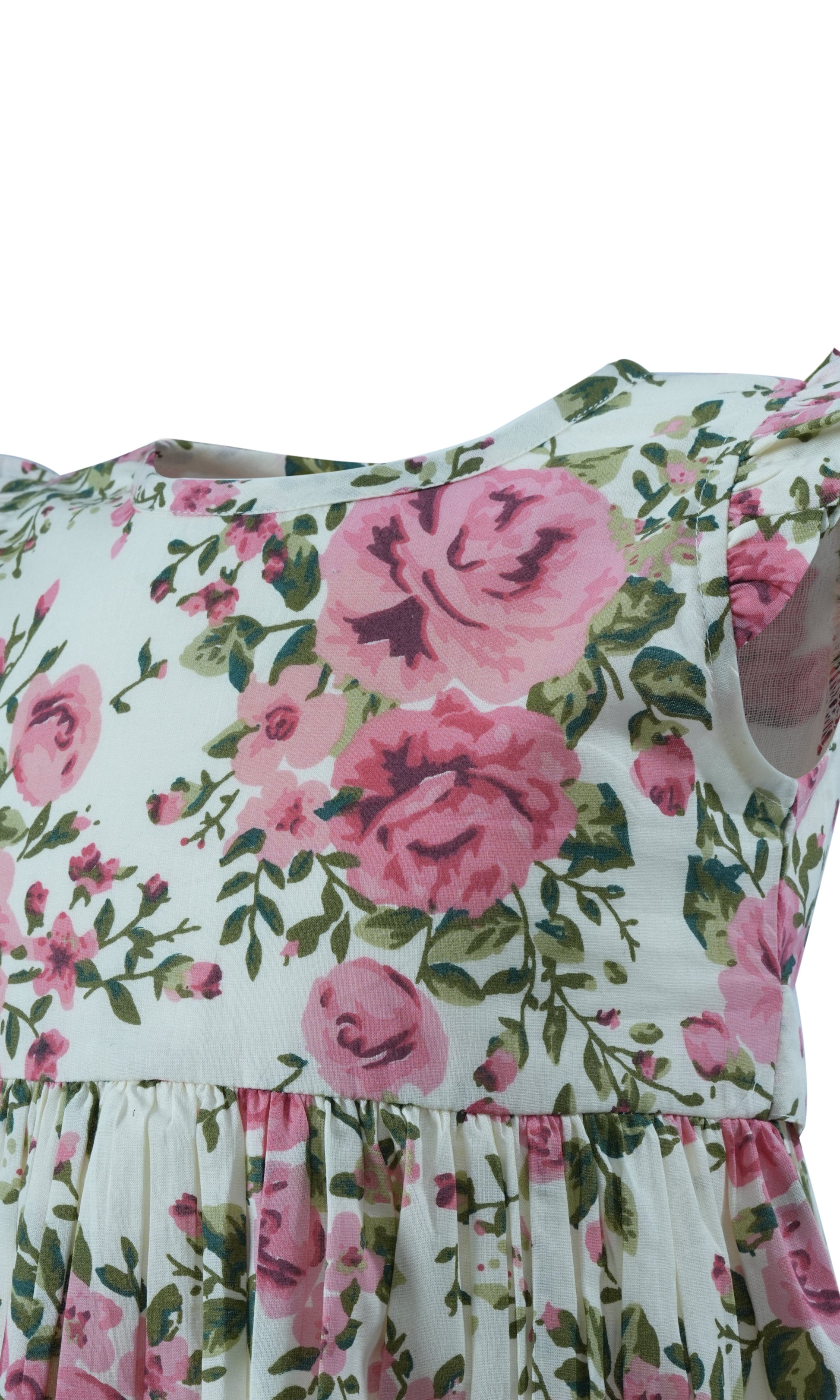 Rosa Dress : WHITE : Infant : Toddler : Tween dress & diaper cover Yo Baby India 