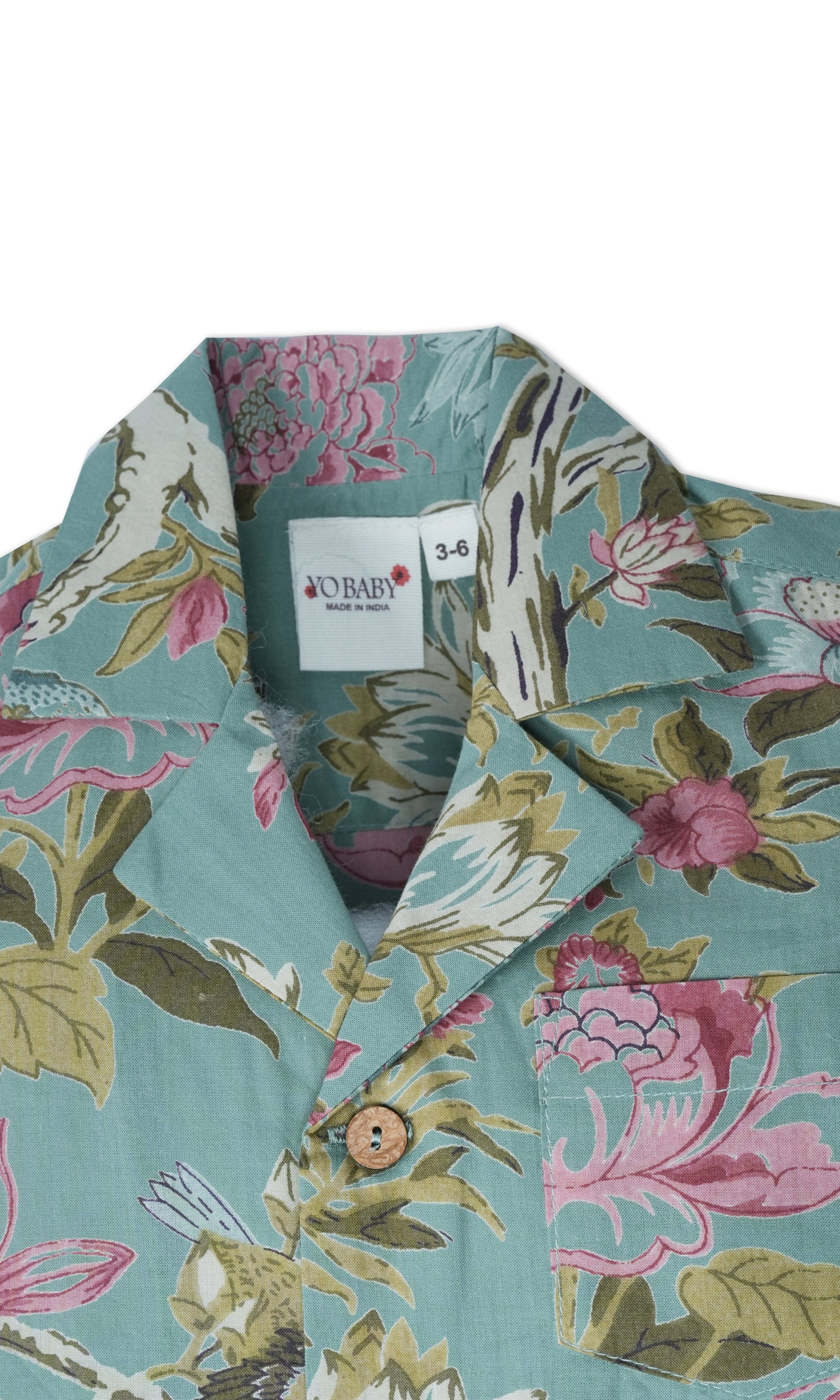 Sameer Shirt and Shorts Set : SAGE : Infant : Toddler : Tween shirt & shorts Yo Baby India 