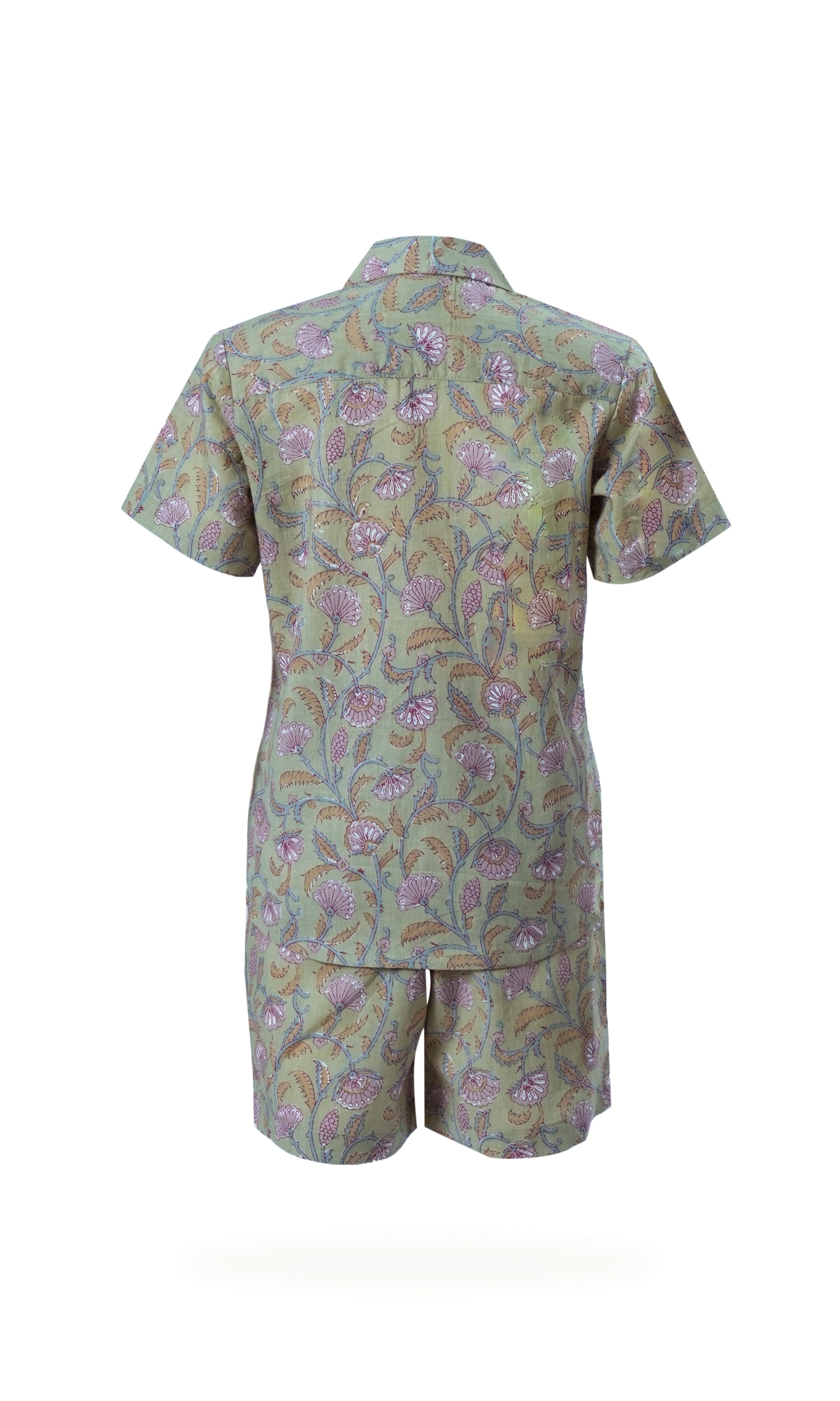 Sameer Short and Shorts Set : GREEN : Infant : Toddler : Tween shirt & shorts Yo Baby India 