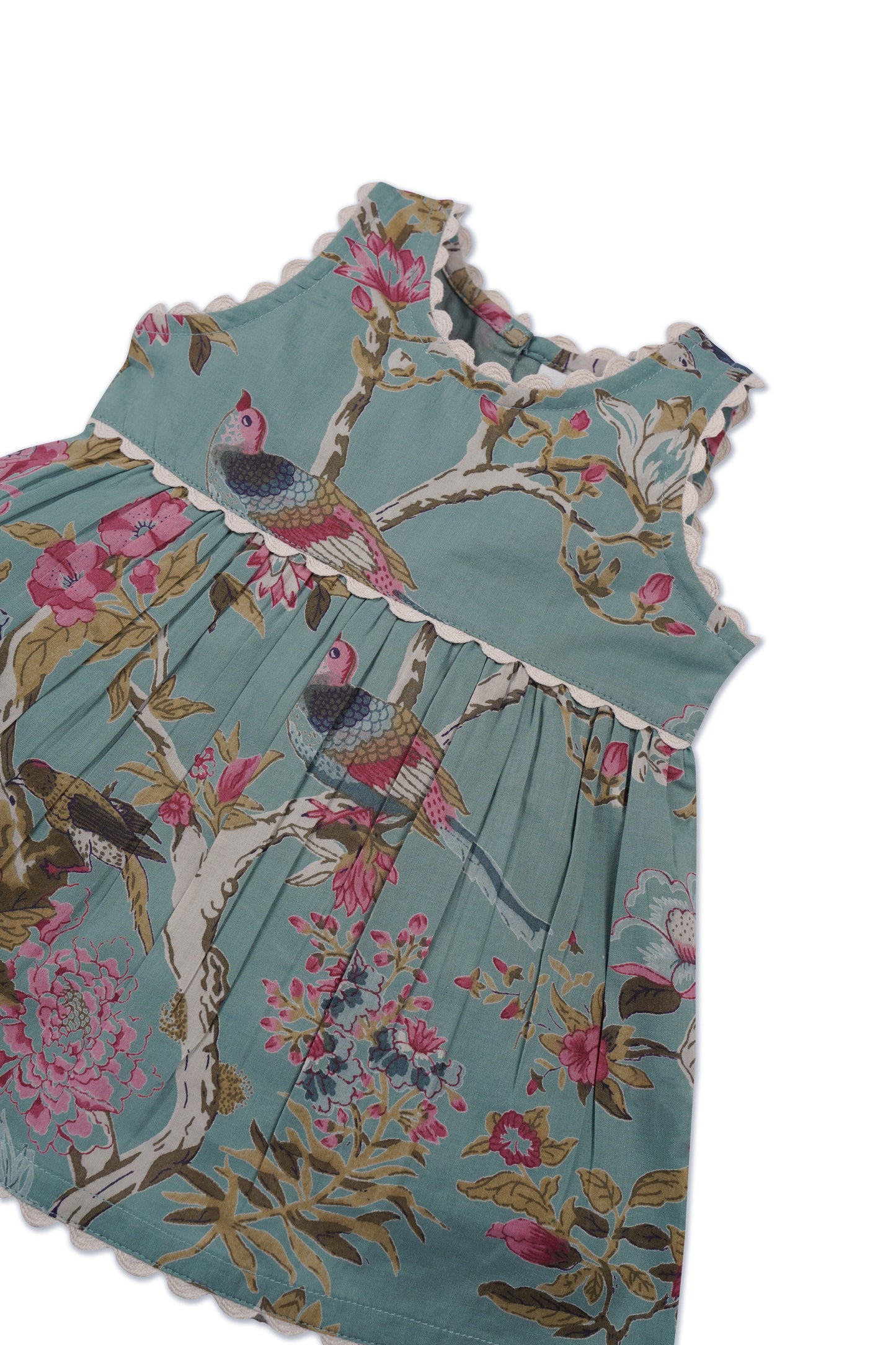 Sara Dress : SAGE : Infant : Toddler : Tween dress & diaper cover Yo Baby India 