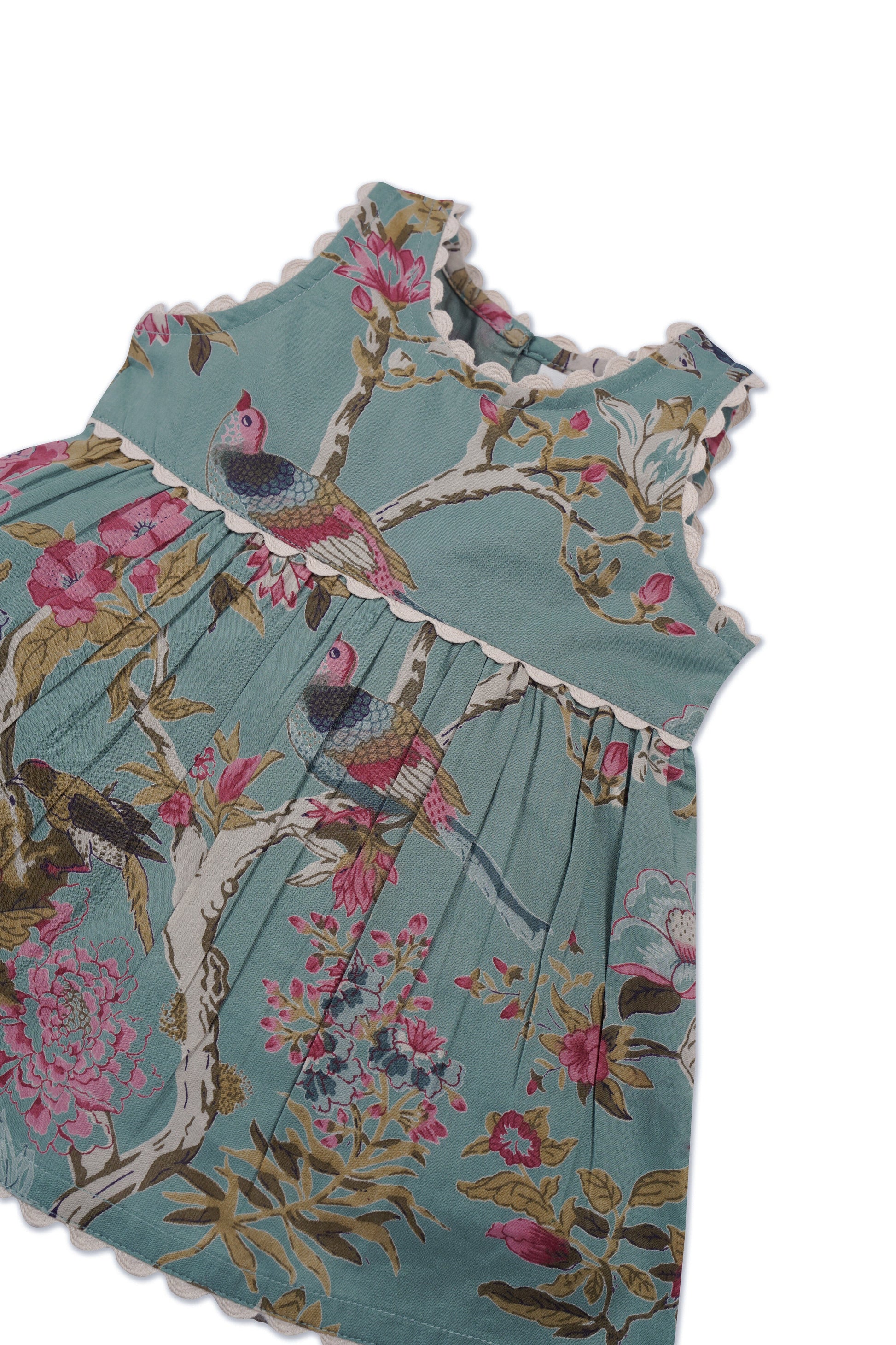 Sara Dress : SAGE : Infant : Toddler : Tween dress & diaper cover Yo Baby India 