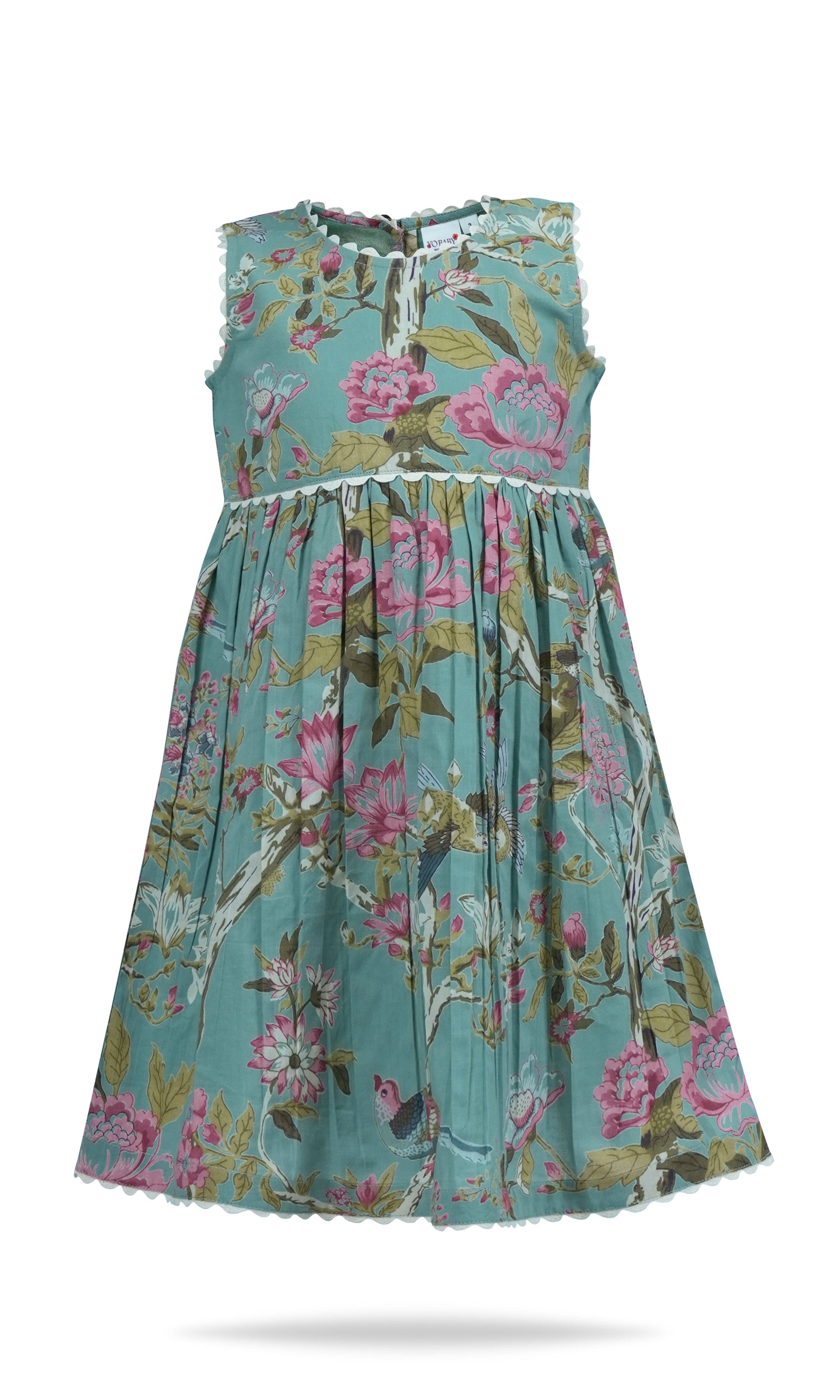 Sara Dress : SAGE : Infant : Toddler : Tween dress & diaper cover Yo Baby India 