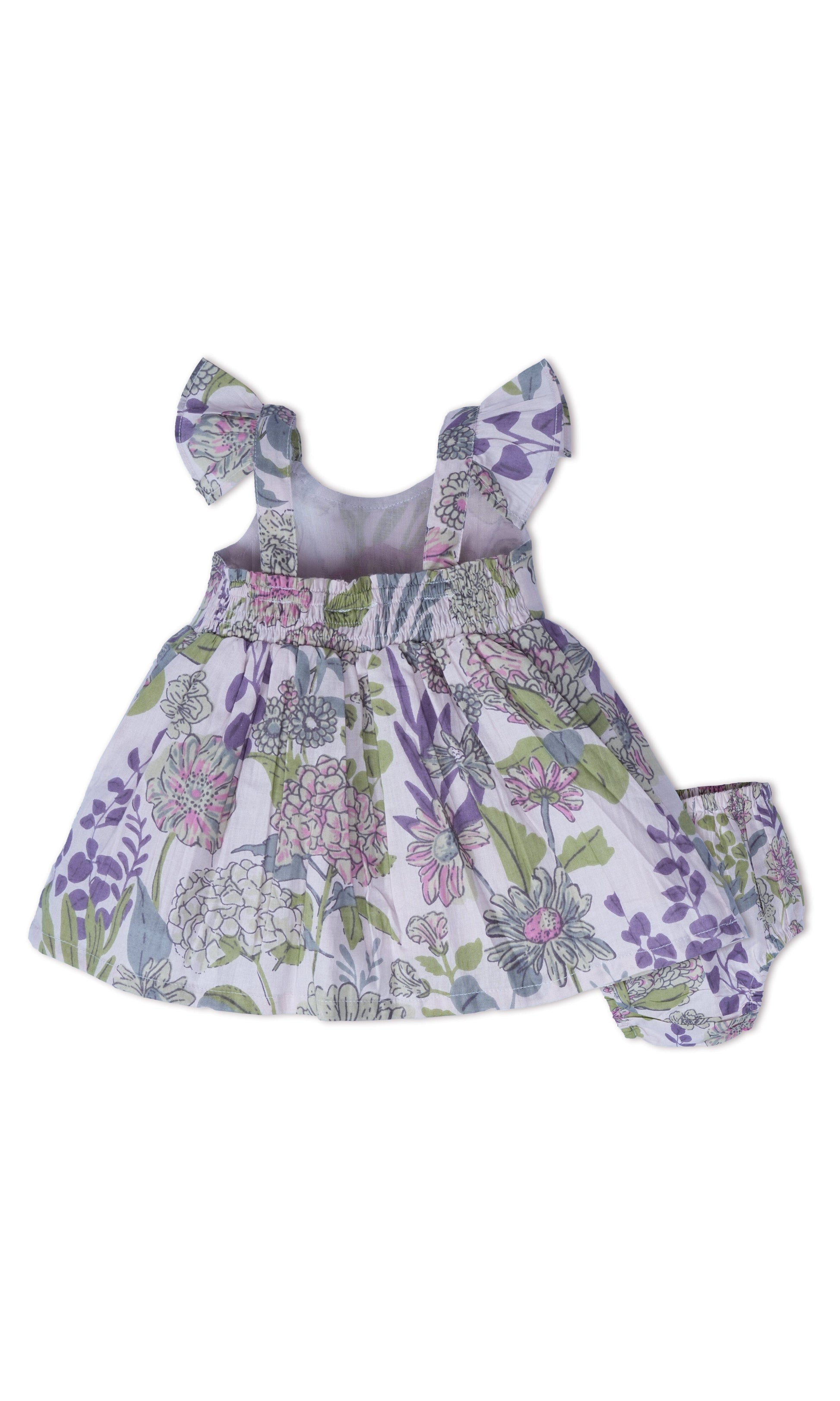 Shay Dress : LAVENDER : Infant : Toddler : Tween dress & diaper cover Yo Baby India 