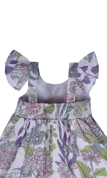 Shay Dress : LAVENDER : Infant : Toddler : Tween dress & diaper cover Yo Baby India 