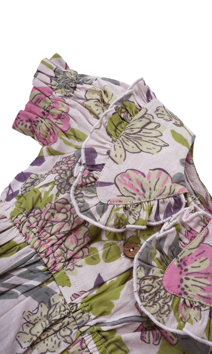 Sofia Romper : LAVENDER : Infant : Baby Girl Romper Yo Baby India 