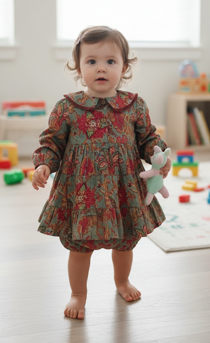 Amara Dress : SAGE : Infant : Toddler : Tween