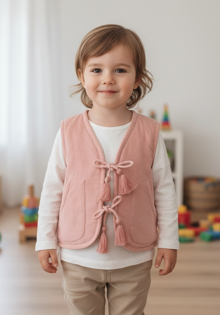 Air Reversible Quilted Jacket : ROSE : Infant : Toddler : Tween