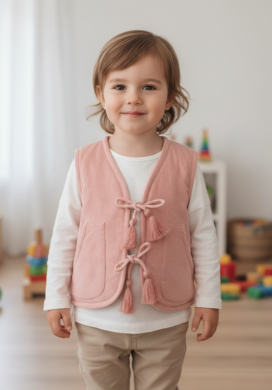 Air Reversible Quilted Jacket : ROSE : Infant : Toddler : Tween