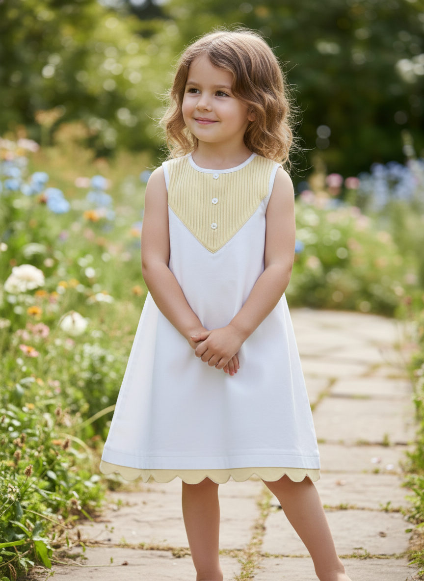 Eve Dress : YELLOW : Infant : Toddler : Tween