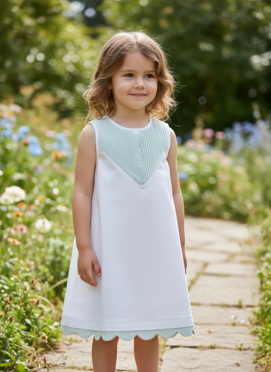 Eve Dress : POWDER BLUE : Infant : Toddler : Tween