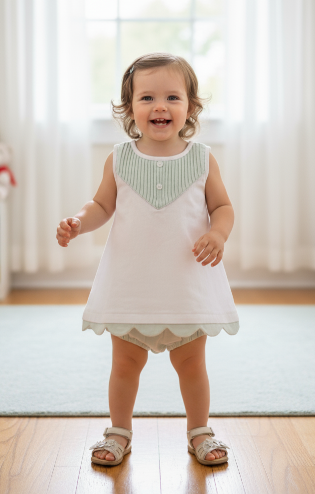 Eve Dress : POWDER BLUE : Infant : Toddler : Tween