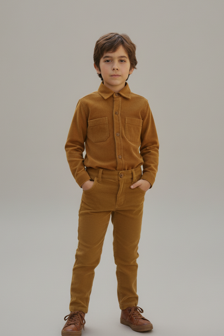 Corduroy Pants : MUSTARD : Infant : Toddler : Tween