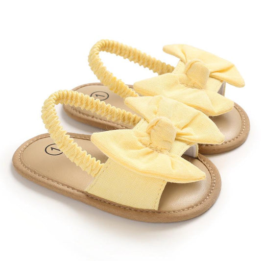 Baby Girl Bow Sandals - Yellow Yo Baby Wholesale 