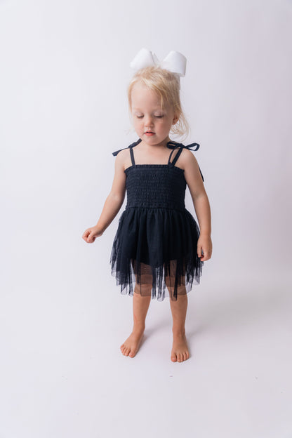 Black Tulle Infant Ruffle Romper Dress Yo Baby India 