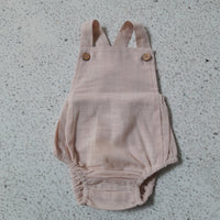 Blush Infant Cotton Romper Dress Yo Baby Wholesale 