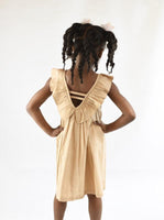 Blush Ruffle Racer-Back Dress Dress Yo Baby Wholesale 