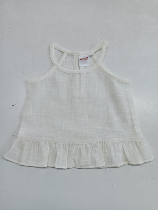 Bottom Ruffle Ivory Top TOP Yo Baby Wholesale 