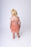 Dark Pink Tulle Solid Color Infant Ruffle Romper Dress Yo Baby India 