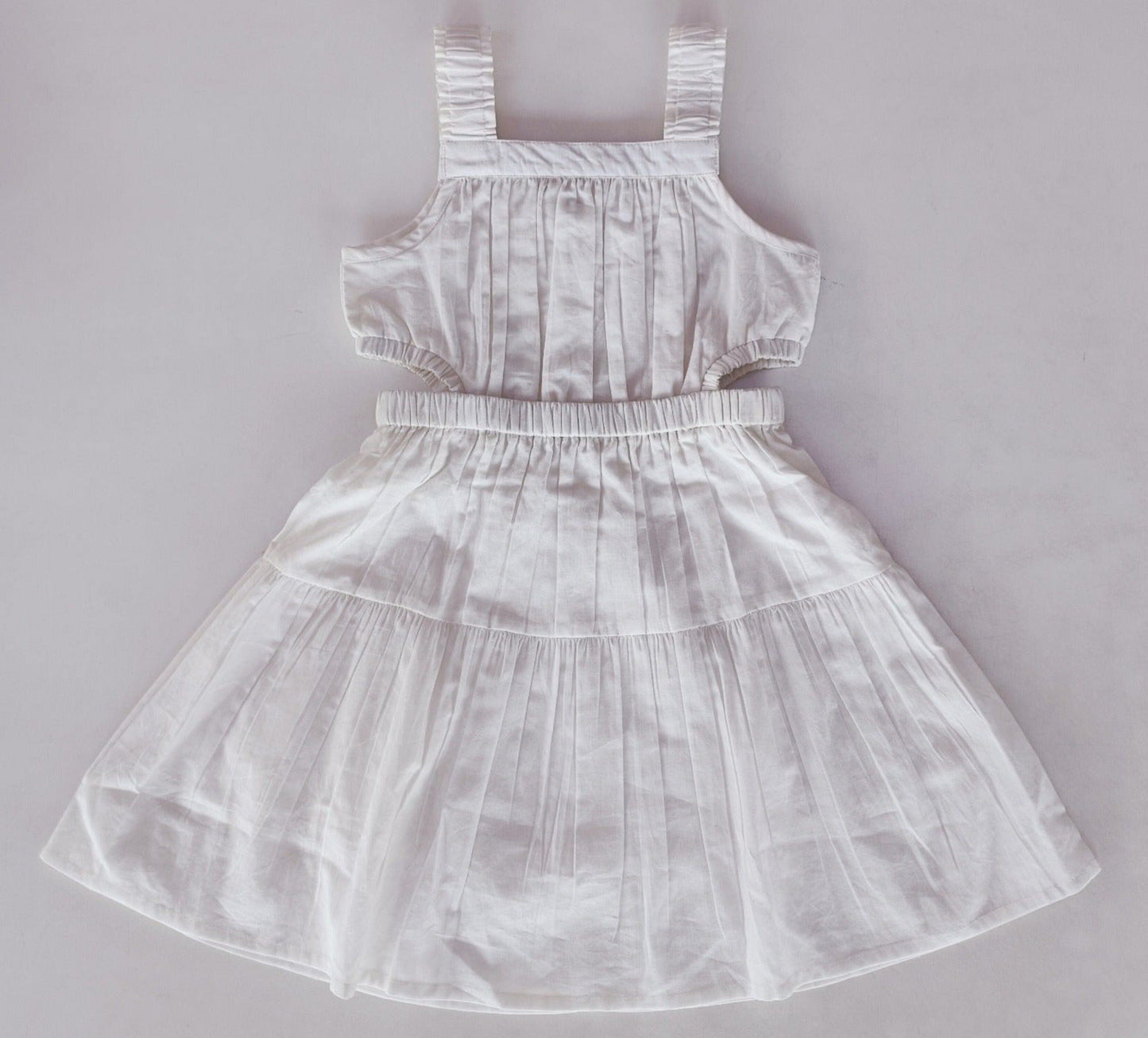 Ecru Cut-Out Dress Dress Yo Baby India 