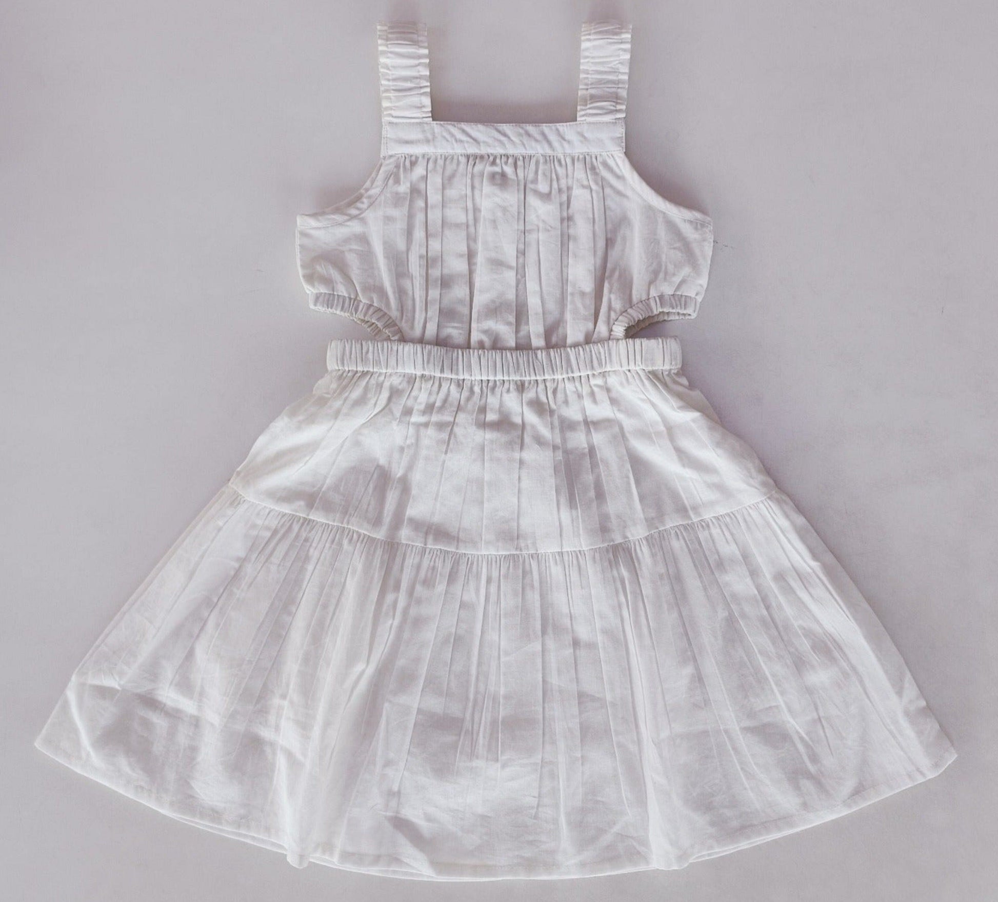 Ecru Cut-Out Dress Dress Yo Baby India 