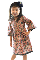 Floral Bell Sleeves Shift Dress Dress Yo Baby Wholesale 