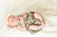 Floral & Lace Dress & Diaper Cover Set Dress Yo Baby Wholesale 