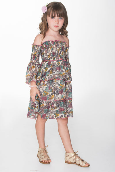 Girls Off Shoulder Tulle Dress by Tiffany Princess 13457 – ABC Fashion