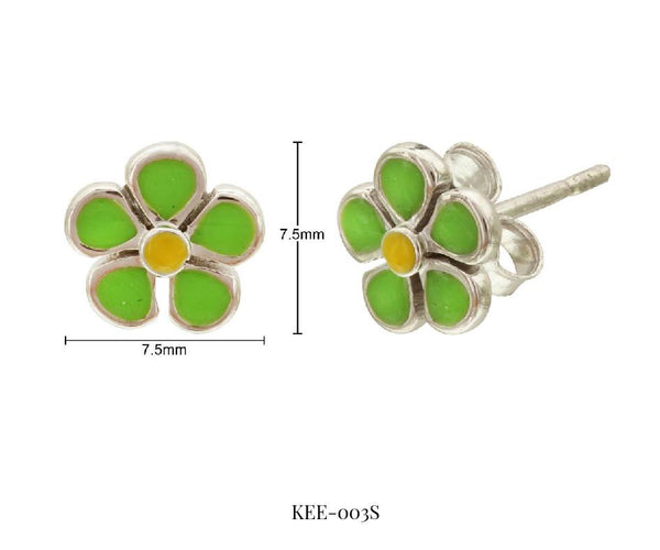 Crystal Flower Earrings - Get Best Price from Manufacturers & Suppliers in  India