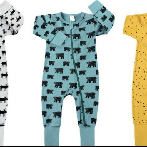 Full Sleeves Knit Playsuit - Unisex