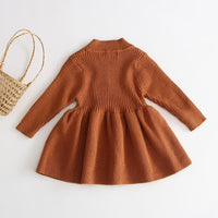 Girls Knitted Sweater Dress Yo Baby India 