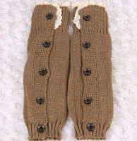 Girls Laced Knitted Wool Leg Warmers Socks Yo Baby Wholesale 