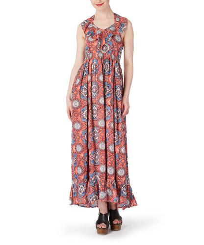 Kaleidoscope Inspired Maxi Dress