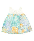 Lace Detail Mellow Hues Infant Dress Dress Yo Baby Wholesale 