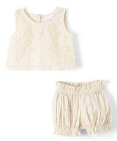 Net Top and Shorts 2pc.set Top and Bottom Dress Yo Baby Wholesale 