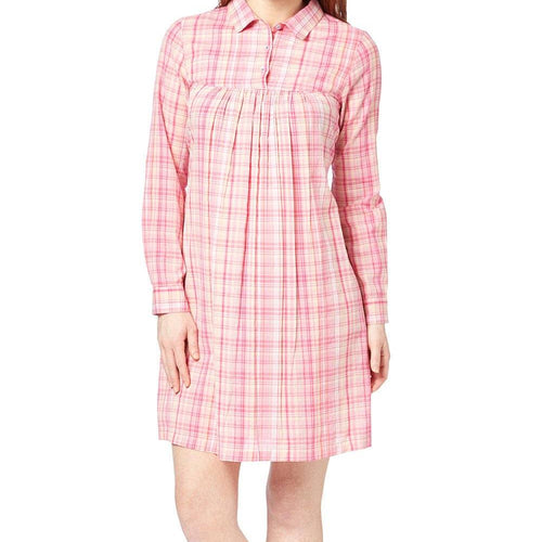 Pink Plaid Dress
