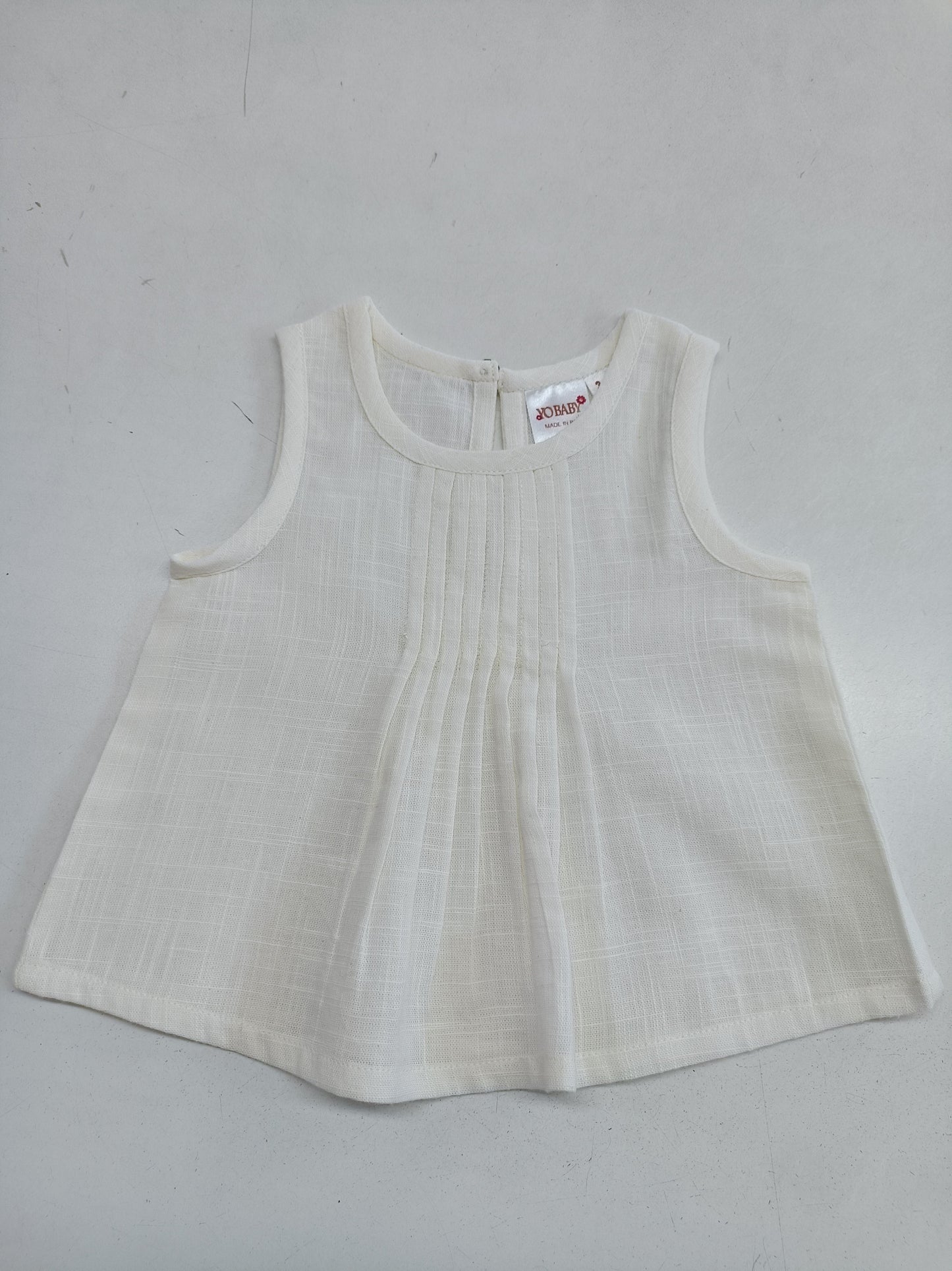 Pintuck Ivory Top TOP Yo Baby Wholesale 