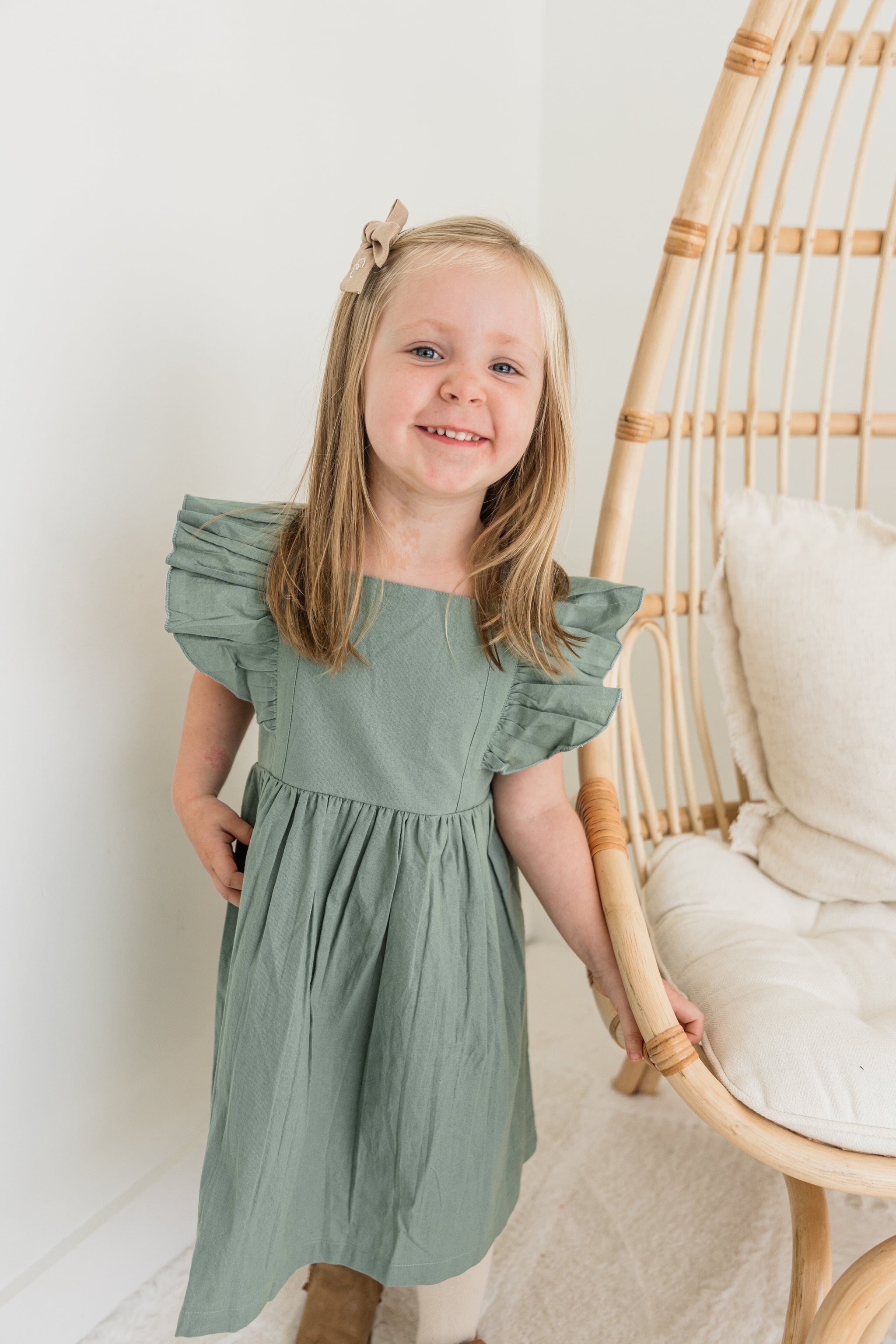 sage-green-solid-color-ruffled 