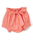 Set of 3 - Short - Style Diaper Covers with Belt. Blush, Coral & Blue. diaper covers Yo Baby Wholesale 