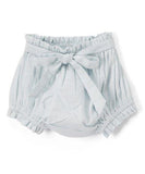 Set of 3 - Short - Style Diaper Covers with Belt. Ivory, Pink & Powder Blue. diaper covers Yo Baby Wholesale 