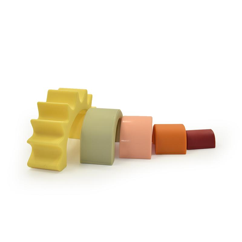 Silicone Sun-Shaped Building Blocks - Toys Yo Baby India 