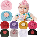 Soft Knit Flower-Turban Headband Yo Baby India 