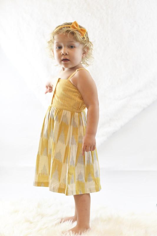 Stripe & Abstract Strap-Dress Dress Yo Baby Wholesale 