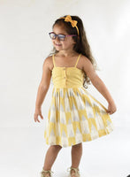 Stripe & Abstract Strap-Dress Dress Yo Baby Wholesale 