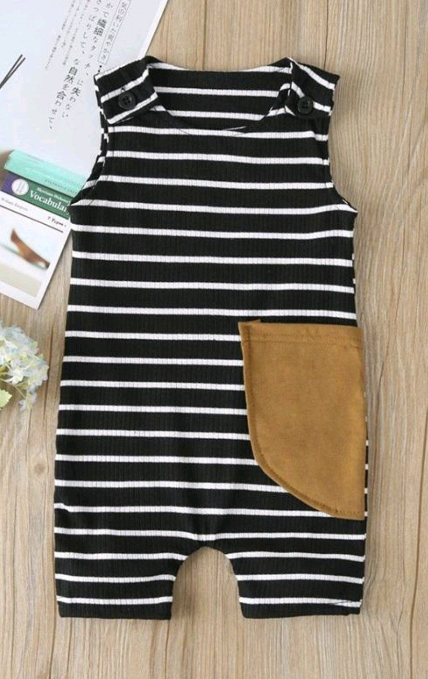 Striped Infant Romper - Unisex romper Yo Baby India 