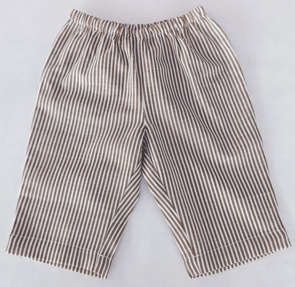 Unisex Brown Stripes Print Pant Pants Yo Baby India 