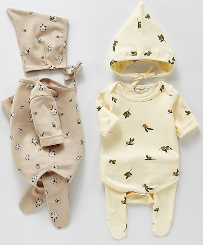 Unisex Infant Three-Piece Set Yo Baby India 