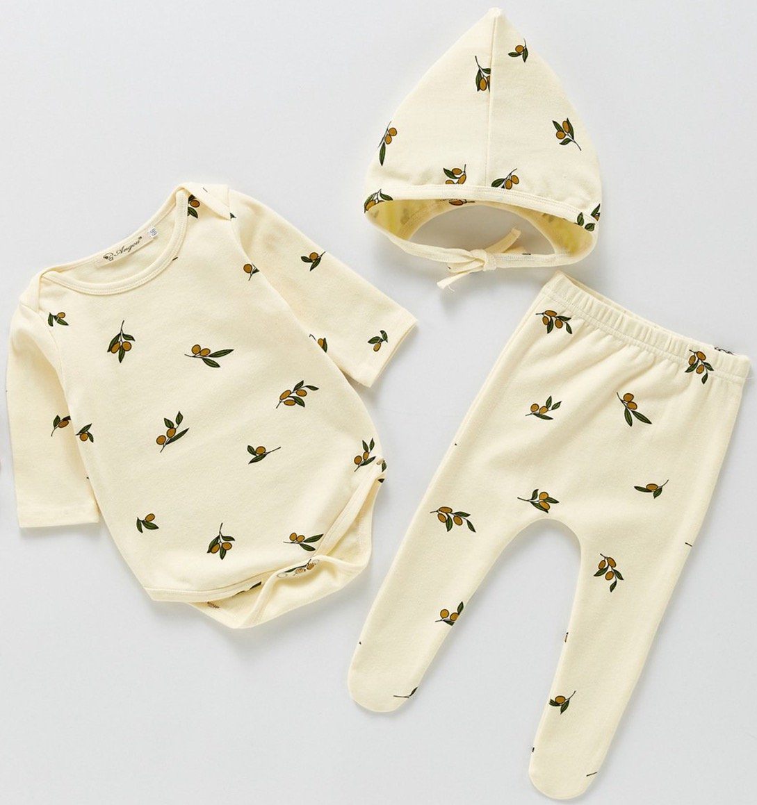 Unisex Infant Three-Piece Set Yo Baby India 