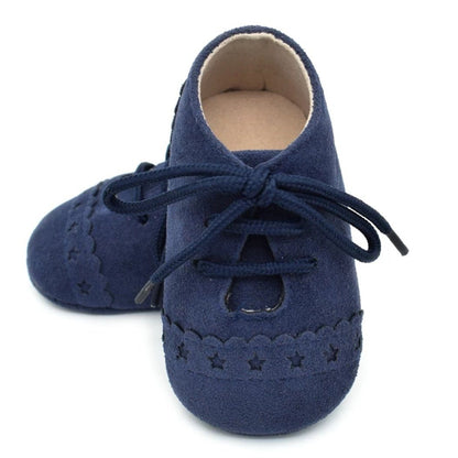 Unisex mock suede moccasins - Indigo Yo Baby Wholesale 