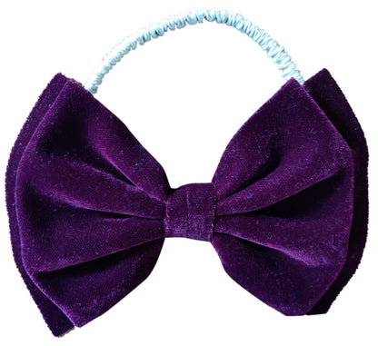 Velvet Bow Headband Yo Baby India 