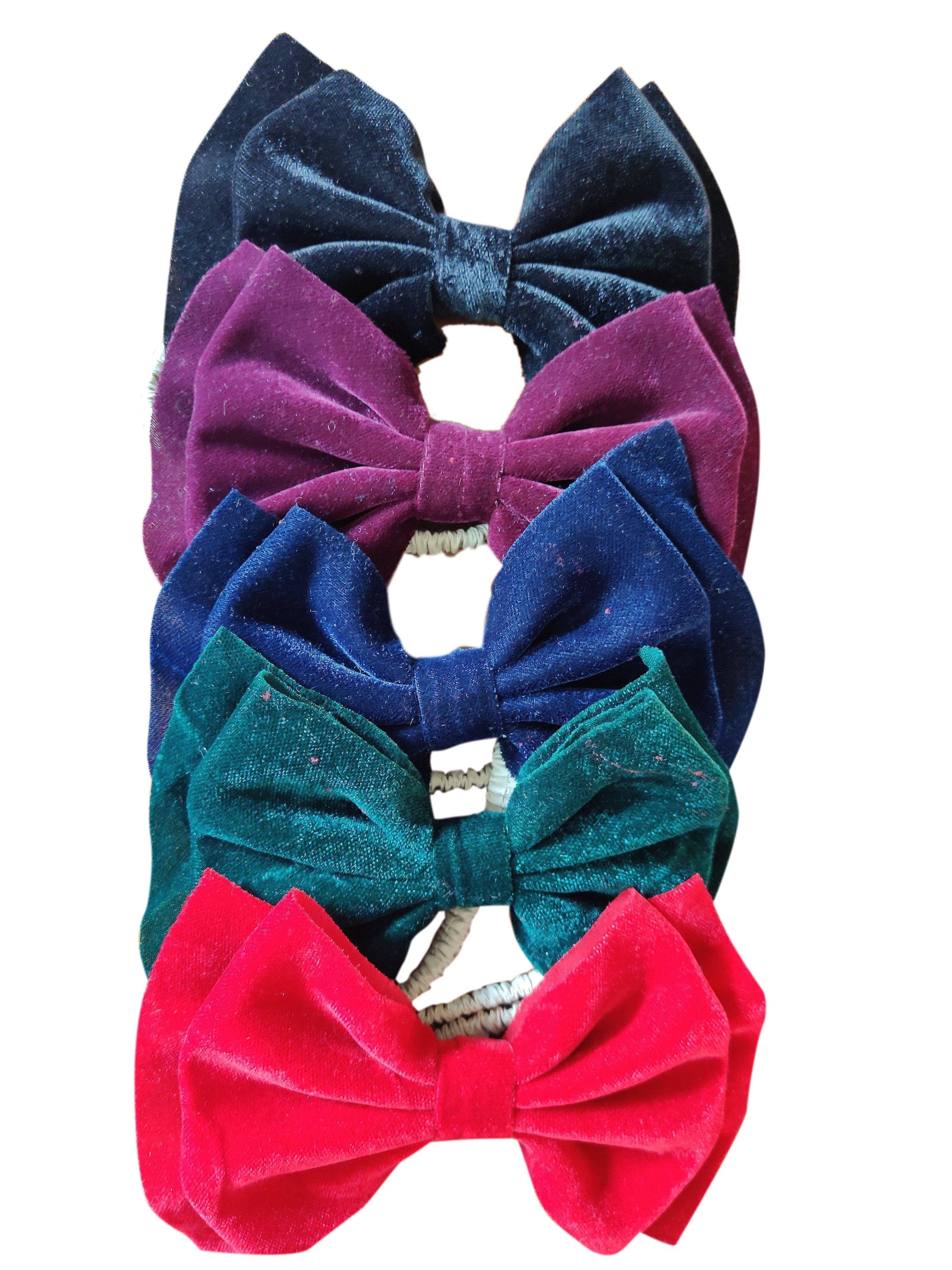 Velvet Bow Headband Yo Baby India 